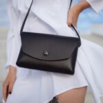 Mirgoods Clutch, nahast ümbrikkott, must - Image 3