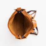 Trendbag Folk 2 nahast seljekott, karamell - Image 3